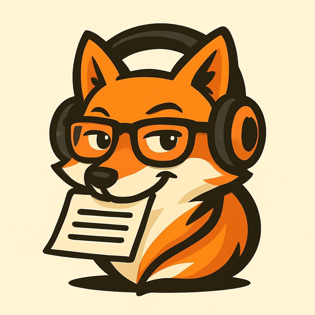 Screenshot Foxy Transcriber